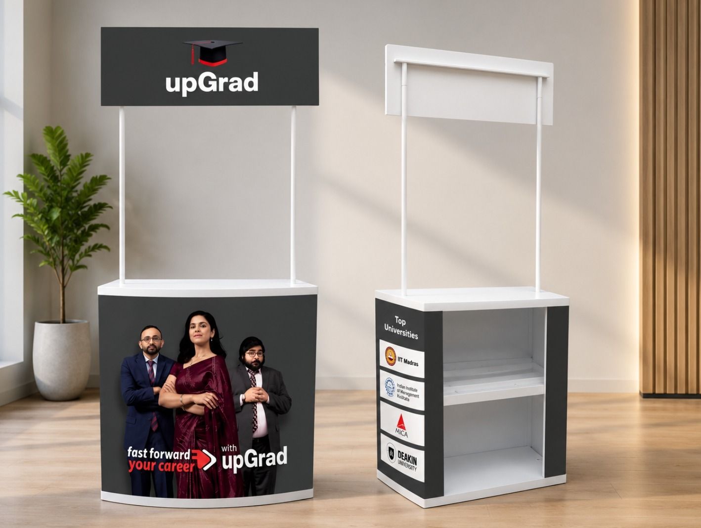 Imaging Publicity Promo Table | Portable Promotional Counter Table for Events & Branding
